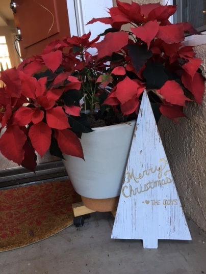 wooden christmas sign craft